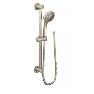 Moen Handheld Showerhead Slide Bar Brushed Nickel 3669EPBN Eco-Performance